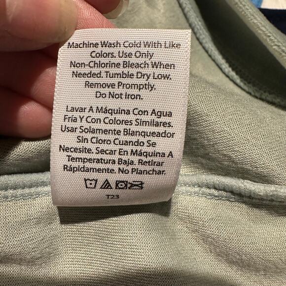 Athletic Works Pale Green Velour Zip up Jacket Size 2X Pockets Track Jacket Gym - Picture 4 of 7